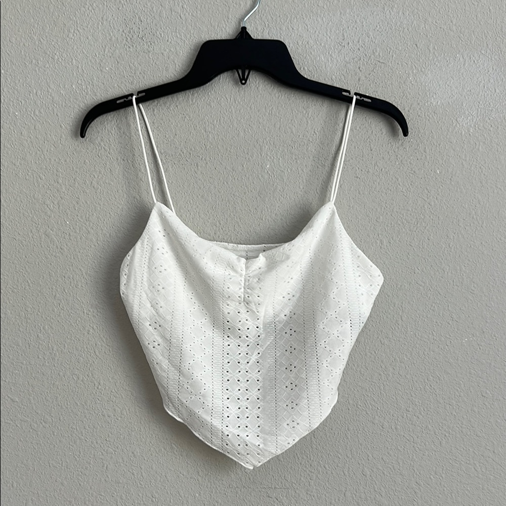 SHEIN white large top